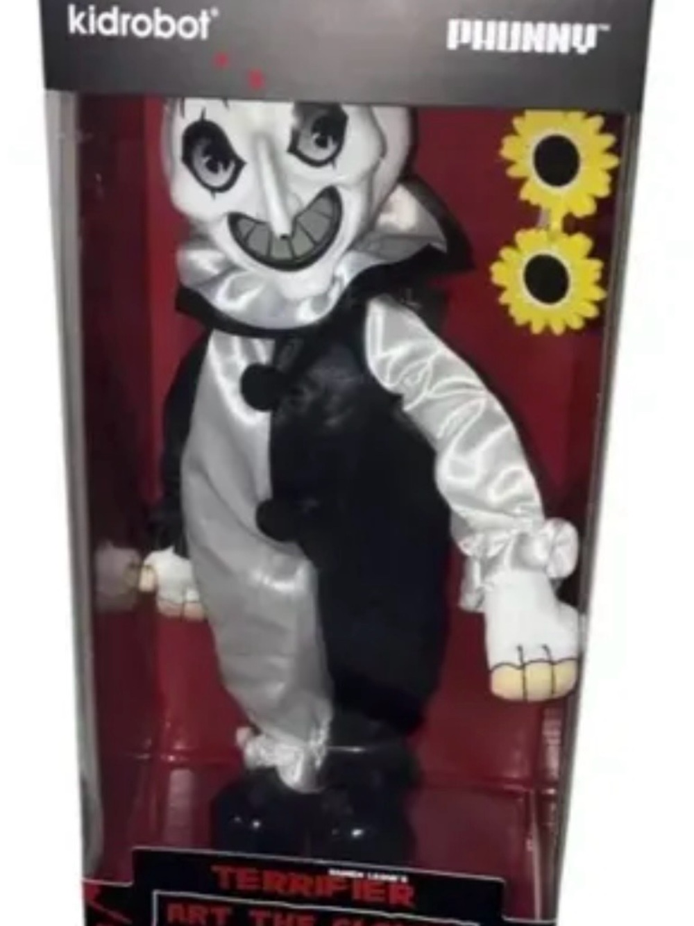 Kidrobot Inspired Terrifier Clown Kids Costume - Black & White